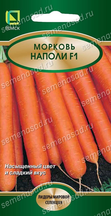 Морковь Наполи F1 (ЦВ*) 0,5гр. Морковь Наполи F1 (ЦВ*) 0,5гр.